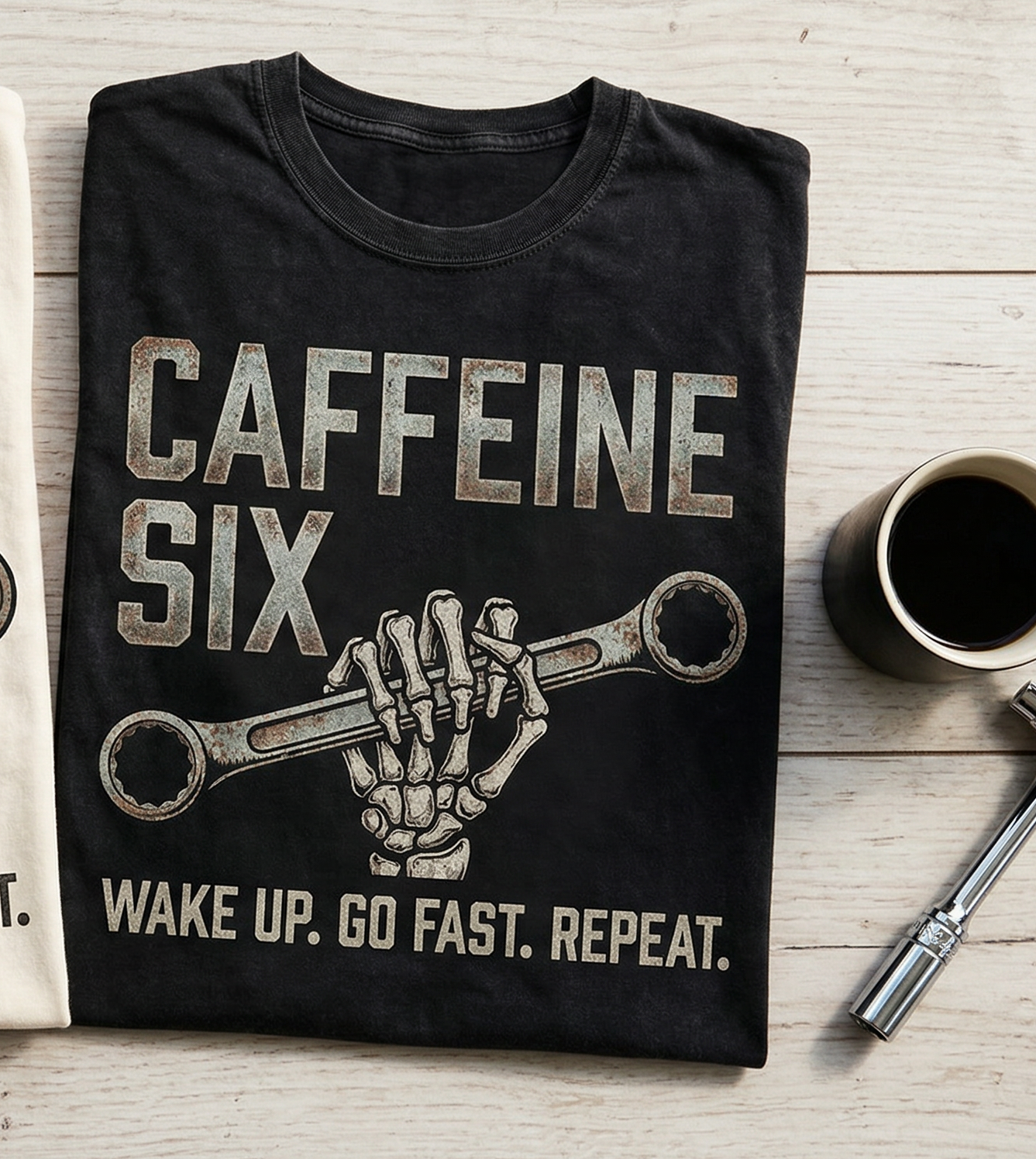 Wake Up & Go Fast T-Shirt (Dark)